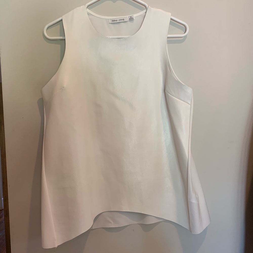 Fabulous white sleeveless top. Never worn
